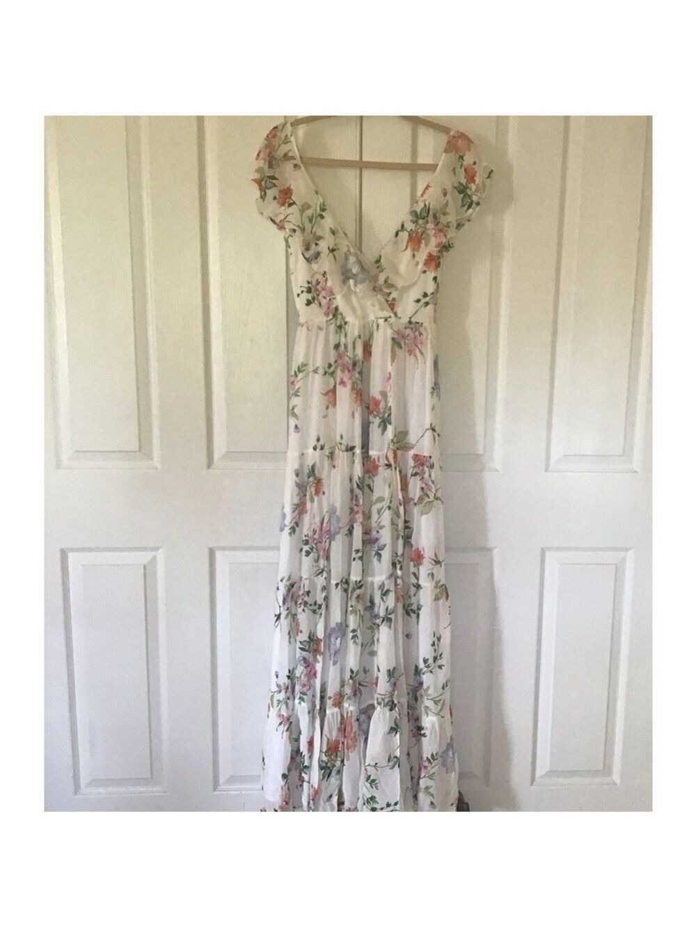 Yumi Kim Floral Maxi Dress - Cream and Multicolor - Picture 3 of 7